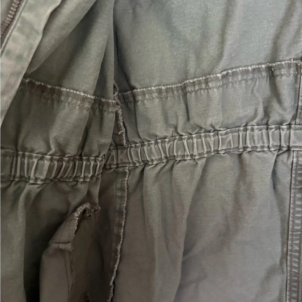 Old Navy Kids girls Olive Hooded‎ Raincoat